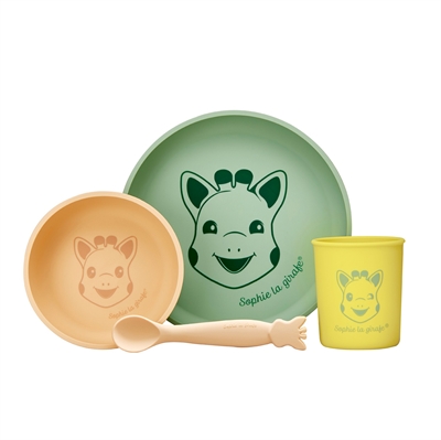 Sophie la girafe Silicone meal set - Multi color