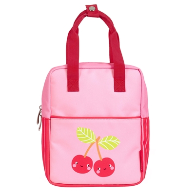 Little Square backpack - Happy cherries