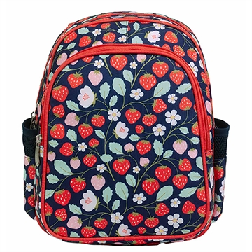 Backpack - Strawberries (insulated comp.) 