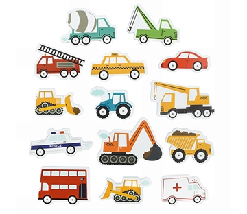 Foam bath toys Vehicles