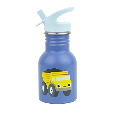 Little Stainless steel drinking bottle - Dump truck