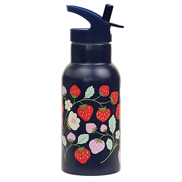 Stainless steel drinking bottle - Strawberries 