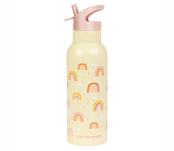 XL Stainless steel drinking bottle - Rainbows