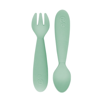 Mini bestickset (Spoon + Fork) - Sage