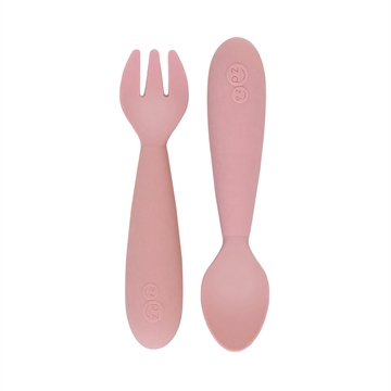 Mini bestickset (Spoon + Fork) - Blush