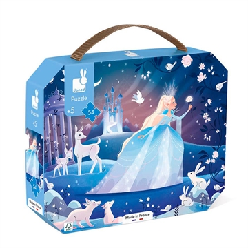 Janod Puzzle Family Enchanting frost, 54 pcs