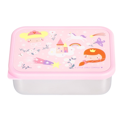 Stainless steel Lunch box with PP lid Princesses