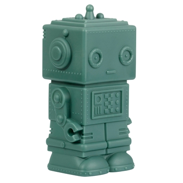 Money box - Robot, Dark sage