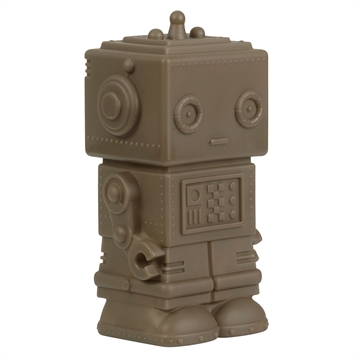 Money box - Robot, Ash brown