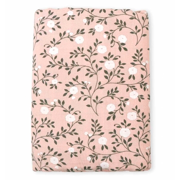 Muslinvävd XL - Blossom, dusty pink