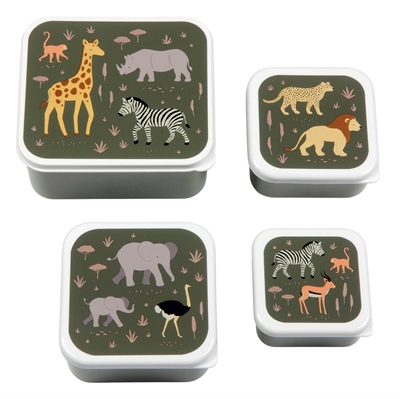 Lunch & snack box set - Savanna