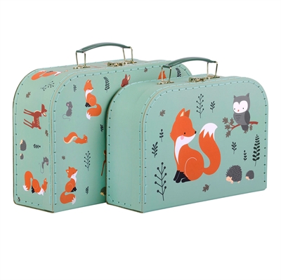 Suitcase - Forest friends, set of 2