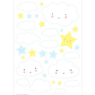 Wall sticker: cloud