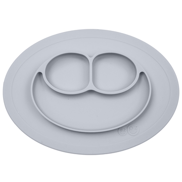 Happy Mini Mat - Pewter