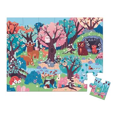 Janod Magic Puzzle The Forest, 24 pcs