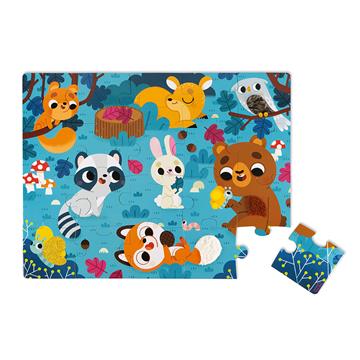 Janod Tactile Puzzle Forest Animals