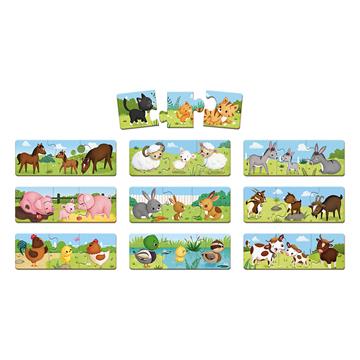 Janod Trionimo 30-Piece Puzzle Matching Game