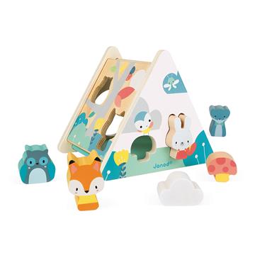 Janod Pure Shape Sorter (wood)