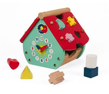 Janod Baby Forest House Shape Sorter