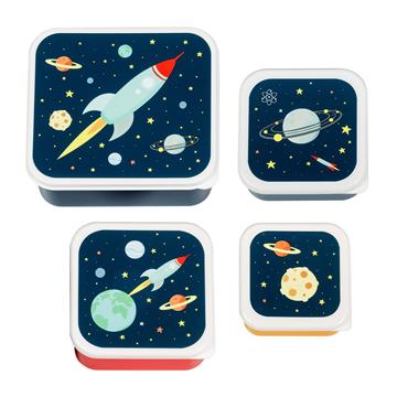 Lunch & snack box set - Space